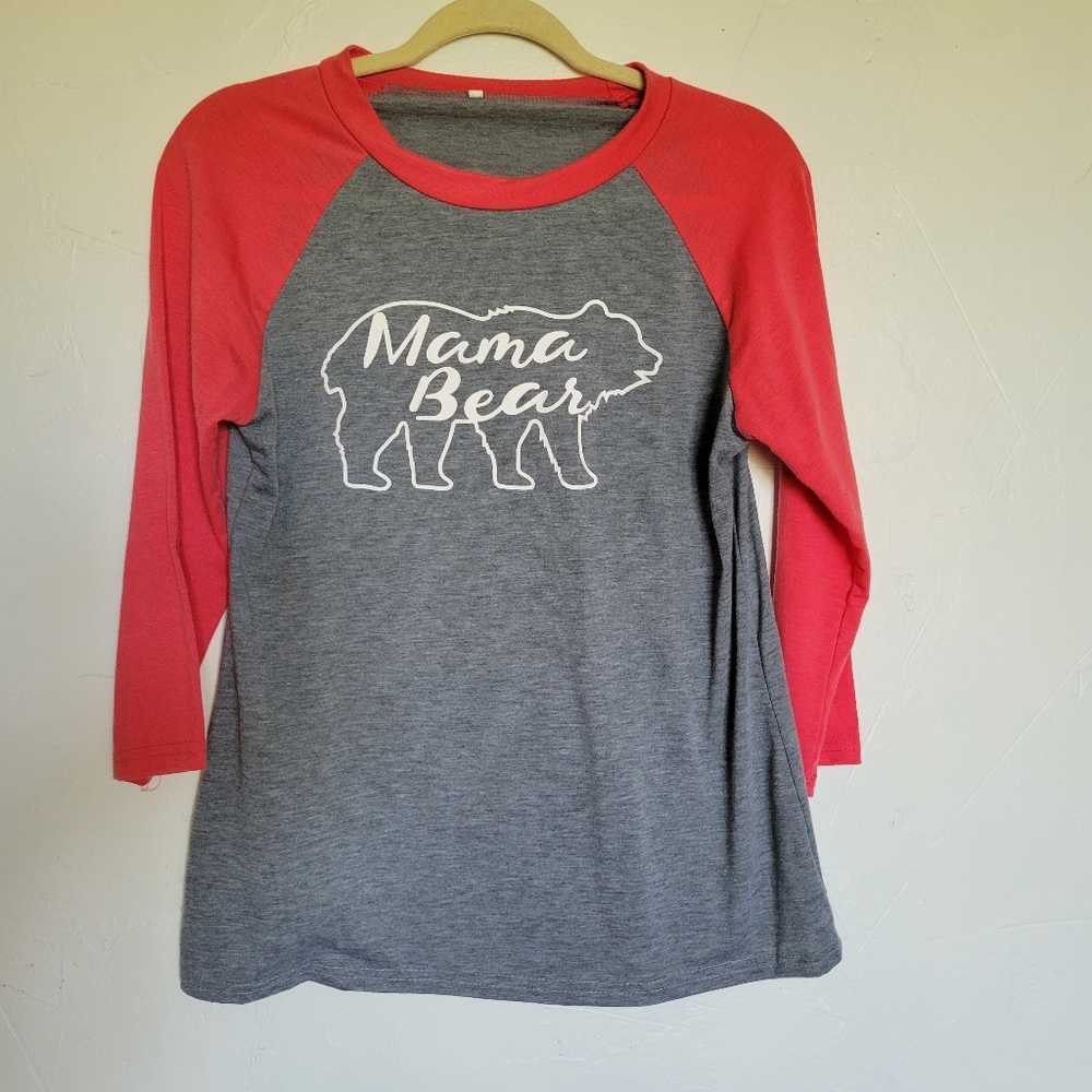 Mama Bear Raglan Tee